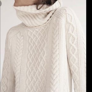 Madewell Chunky Knit Turtleneck